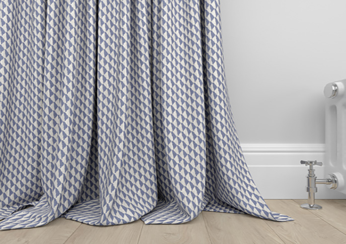 Jaipur, Cobalt - Made to Measure Curtains - Image 6